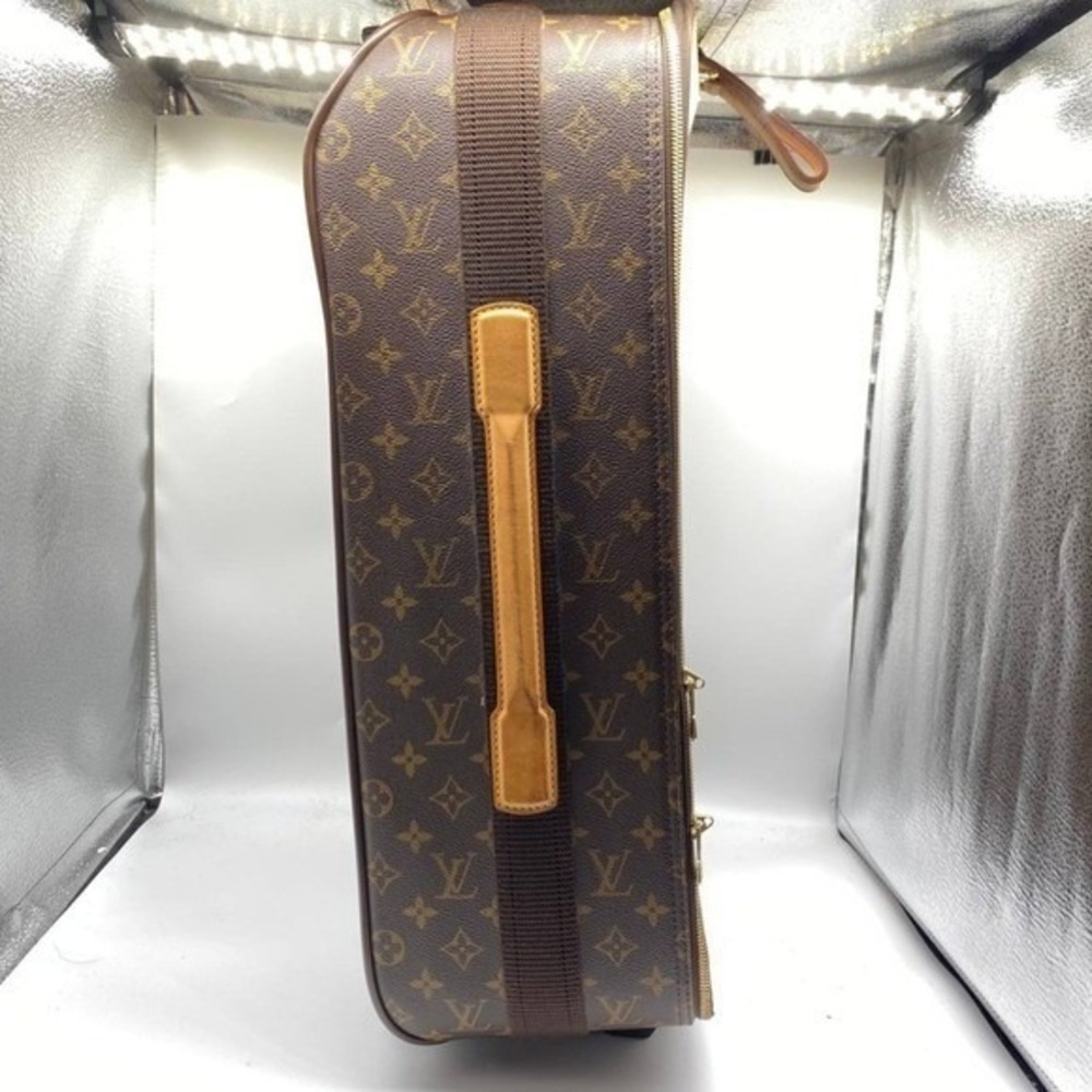 Louis Vuitton Pegase 55 Monogram Canvas Rolling Luggage Suitcase Carry On Bag - Picture 5 of 16